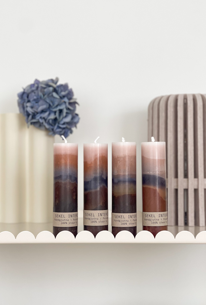 gradient kaars Sekel 'block' - Afbeelding 4