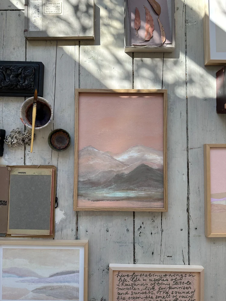 Tiny stories 'Mountains at dawn' - 30-40 cm - Afbeelding 4