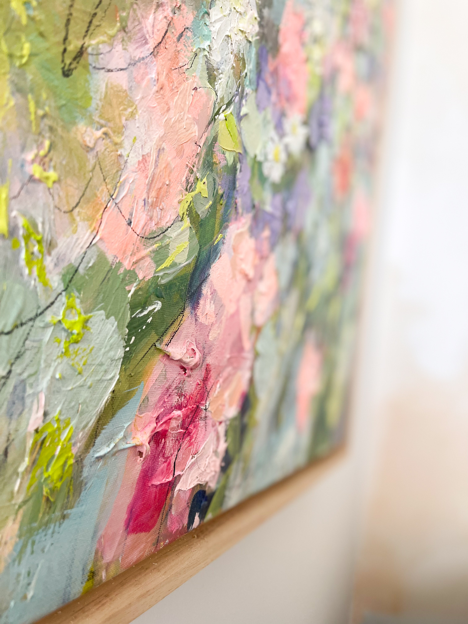 Whispers of Wildflowers - orgineel werk van Paul Kalverboer - Afbeelding 2