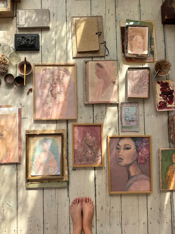 Tiny stories 'Between sky-earth' - 30-40 cm - Afbeelding 3