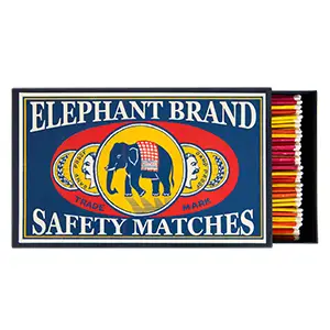 Lucifers XXL doos Olifant - Afbeelding 3