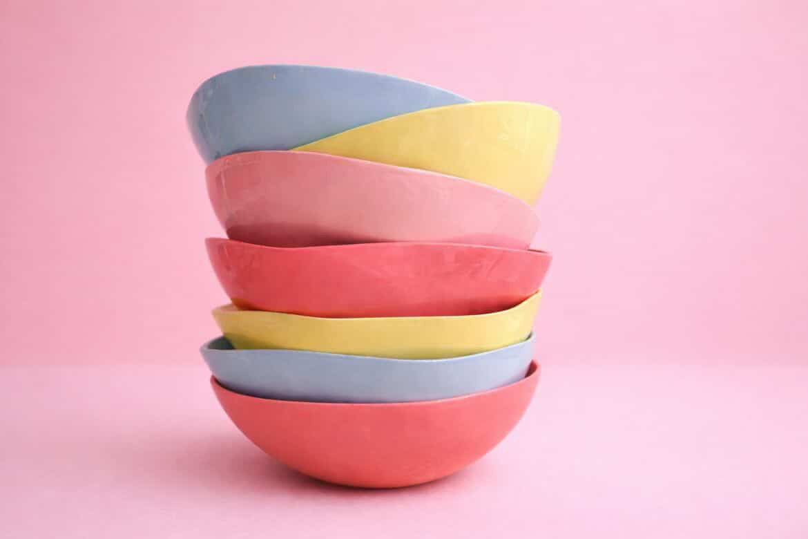 PRCHTG special- Golvende schaal zacht roze - Afbeelding 3