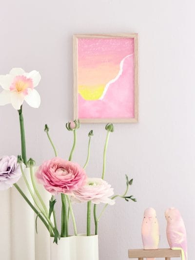 Miranda Schellevis origineel artwork - Never enting sweet dreams